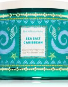 Bath & Body Works Sea Salt Caribbean lumânare parfumată 411 g
