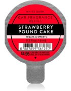 Bath & Body Works Strawberry Pound Cake parfum pentru masina rezervă 6 ml