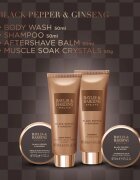 Baylis & Harding Black Pepper & Ginseng set cadou cutie de metal pentru bărbați
