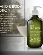 Baylis & Harding Goodness Awaken Senses Lapte de mâini și de corp cu efect revigorant parfum Lime Mint & Eucalyptus 500 ml