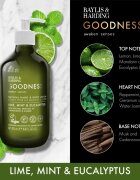 Baylis & Harding Goodness Awaken Senses Lapte de mâini și de corp cu efect revigorant parfum Lime Mint & Eucalyptus 500 ml