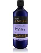 Baylis & Harding Goodness Sleep Beautifully gel de dus anti-stres pentru un somn liniștit Lavender & Bergamot 500 ml