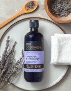 Baylis & Harding Goodness Sleep Beautifully gel de dus anti-stres pentru un somn liniștit Lavender & Bergamot 500 ml