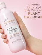 Baylis & Harding Kindness+ Plant Collagen gel de dus revitalizant parfum Coconut Milk & Rose Water 500 ml