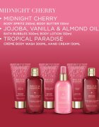 Baylis & Harding Midnight Cherry set cadou pentru corp