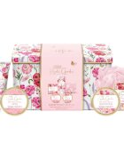 Baylis & Harding Royale Garden Rose Poppy & Vanilla set cadou cutie de metal