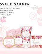 Baylis & Harding Royale Garden Rose Poppy & Vanilla set cadou cutie de metal