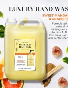 Baylis & Harding Sweet Mandarin & Grapefruit Săpun lichid pentru mâini rezervă 5000 ml