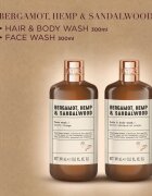 Baylis & Harding The Fuzzy Duck Bergamot Hemp & Sandalwood set cadou pentru barbati