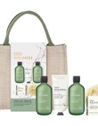 Baylis & Harding Wellness. Energise set cadou geanta de cosmetice Ginger Lime & Basil Leaf