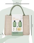 Baylis & Harding Wellness. Energise set cadou geanta de cosmetice Ginger Lime & Basil Leaf