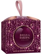 Baylis & Harding Wild Cherry & Vanilla spuma de baie în ambalaj cadou