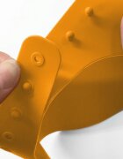 BBLÜV Käp protecție cap pentru baie din silicon Orange 1 buc