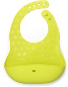 BBLÜV Pöket bavețică cu linguriță Grey/Lime 2 buc