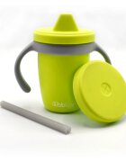 BBLÜV Sippy Küp cană pentru antrenament Lime 4m+ 1 buc