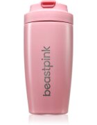 BeastPink Thermo Mug cană termoizolantă cu pai culoare Pink 1 buc