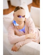 Beautifly Aura NovaSkin Pro mască de tratament cu LED pentru față și gât 1 buc