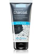 Beauty Formulas Charcoal exfoliant facial cu cărbune activ 150 ml