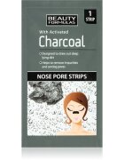 Beauty Formulas Charcoal patch-uri de curatare a prilor de pe nas 6 buc