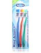 Beauty Formulas Wave Action periuțe de dinți 3 buc