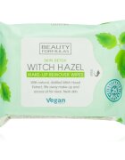 Beauty Formulas Witch Hazel Servetele demachiante 25 buc