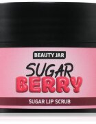 Beauty Jar Berry Sugar Exfoliant pentru buze cu unt de cacao si vitamina E 15 ml