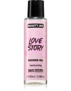 Beauty Jar Love Story gel de duș mătăsos 100 ml