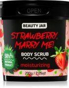 Beauty Jar Strawberry Marry Me! exfoliant de corp hidratant 200 g