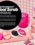 beautyblender® Tool Scrub Charcoal detergent solid pentru bureți de machiaj și pensule 28.3 g