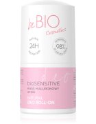 beBIO Hyaluro bioSensitive Deodorant roll-on pentru piele sensibila 50 ml
