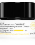 belif Aqua Bomb Brightening Vitamin C Cream crema iluminatoare cu efect de hidratare 25 ml
