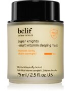 belif Super Knights Multi Vitamin Mask masca de noapte intensa pentru regenerarea rapida a pielii uscate si deshidratate pentru toate tipurile de ten