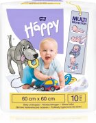 BELLA Baby Happy Baby Underpads suport pentru schimbat scutecele de unică folosință 60x60 cm 10 buc