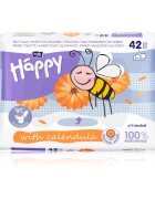 BELLA Baby Happy Calendula hârtie igienică umedă cu gălbenele pentru copii 42 buc