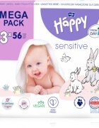 BELLA Baby Happy Sensitive Șervețele umede 3x56 buc