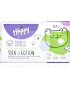BELLA Baby Happy Silk & Cotton Șervețele umede 64 buc