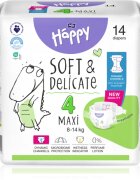 BELLA Baby Happy Soft&Delicate scutece de unică folosință cu canale Maxi 8-14 kg 14 buc