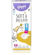 BELLA Baby Happy Soft&Delicate scutece de unică folosință cu canale Maxi Plus 9-15 kg 40 buc