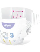 BELLA Baby Happy Soft&Delicate scutece de unică folosință cu canale Midi 5-9 kg 70 buc