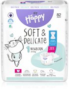 BELLA Baby Happy Soft&Delicate scutece de unică folosință cu canale Newborn 2-5 kg 82 buc