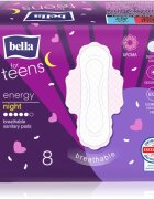 BELLA For Teens Energy Night absorbante pentru noapte 8 buc