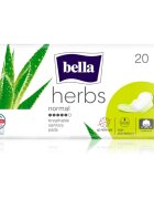 BELLA Herbs Aloe Vera absorbante fara parfum 20 buc