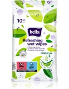 BELLA Refreshing wet wipes Servetele umede cu efect revigorant 10 buc