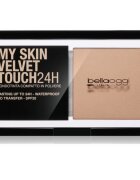 bellaoggi My Skin Velvet Touch 24H pudra compacta SPF 20 culoare 15C Natural Beige 9 g