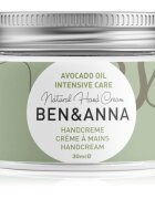 BEN&ANNA Natural Hand Cream Intensive Care crema de maini intensiva cu avocado 30 ml
