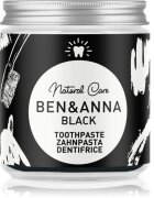 BEN&ANNA Natural Toothpaste Black pastă de dinți în borcan de sticlă cu cărbune activ 100 ml
