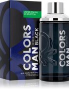 Benetton Colors de Man Black Eau de Toilette pentru bărbați 200 ml