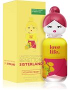 Benetton Sisterland Yellow Peony Eau de Toilette pentru femei 80 ml
