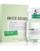 Benetton United Dreams for her Live Free Eau de Toilette pentru femei 50 ml