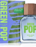 Benetton United Dreams Green Pop For Him Eau de Toilette pentru bărbați 100 ml